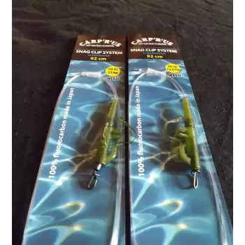Carp'R'Us - Snag Clip System - weed - 92cm - 50 lb (1szt.)